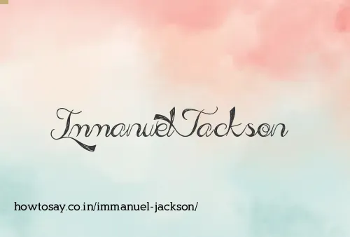 Immanuel Jackson