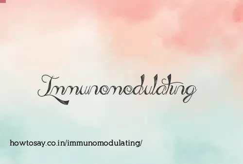 Immunomodulating