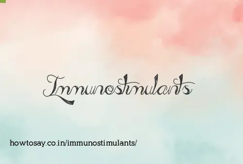 Immunostimulants