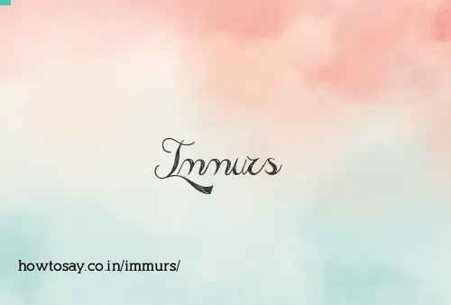 Immurs