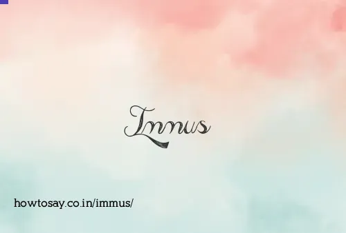 Immus