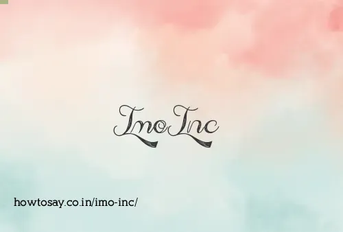 Imo Inc