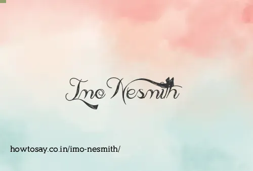 Imo Nesmith