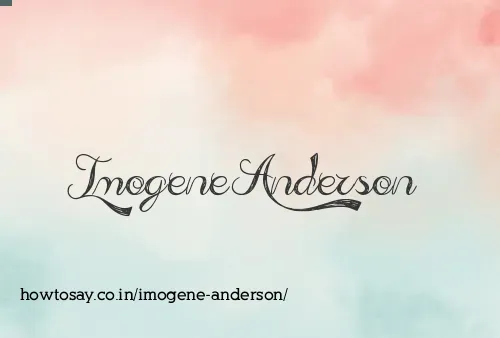 Imogene Anderson