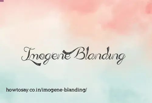 Imogene Blanding