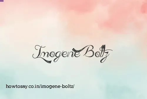 Imogene Boltz