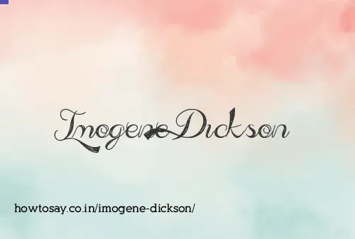 Imogene Dickson