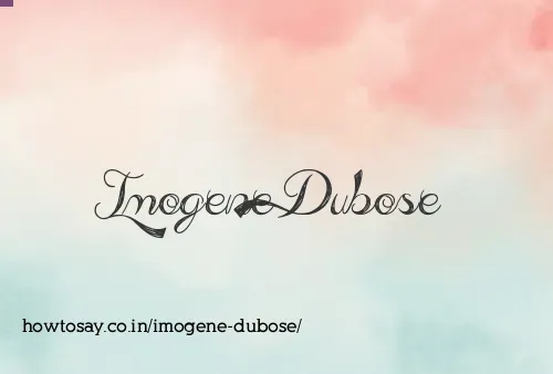 Imogene Dubose