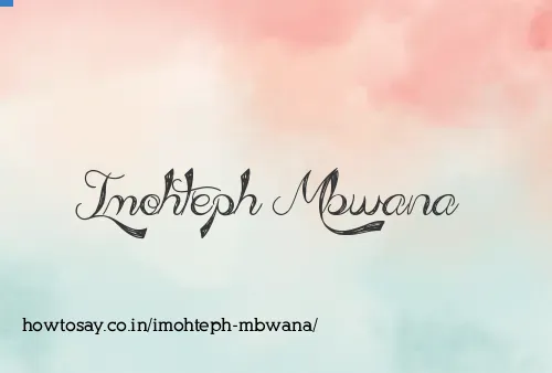 Imohteph Mbwana