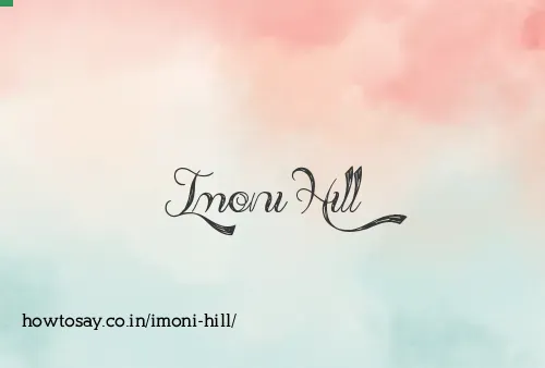 Imoni Hill