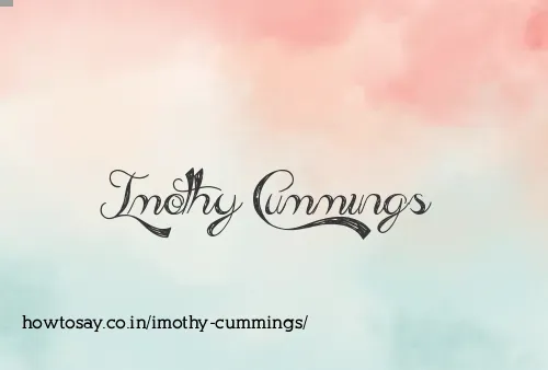 Imothy Cummings