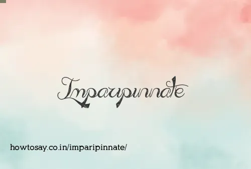 Imparipinnate