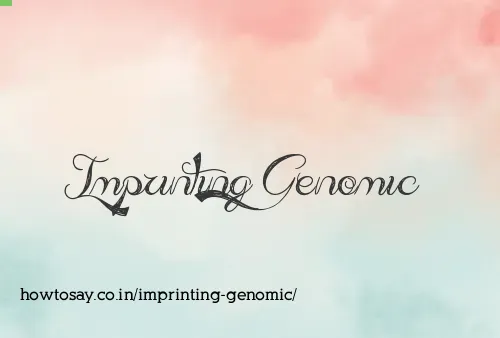 Imprinting Genomic