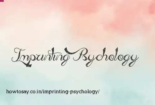 Imprinting Psychology