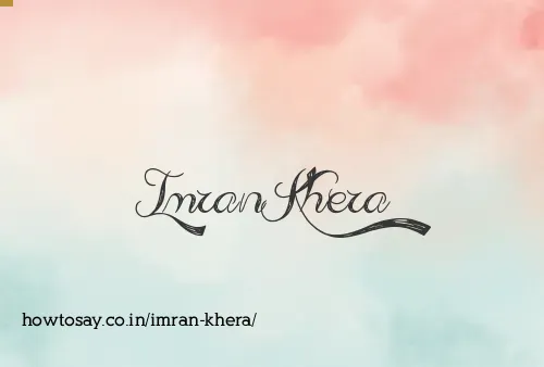 Imran Khera