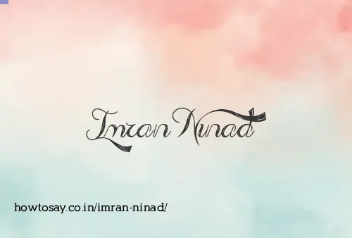 Imran Ninad