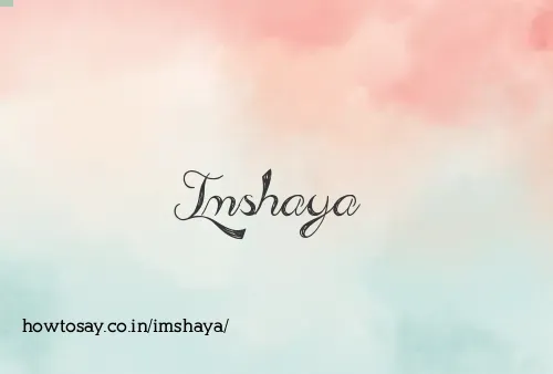 Imshaya