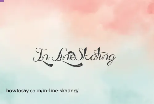 In Line Skating