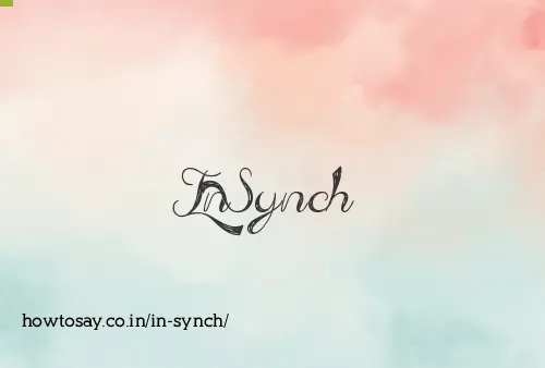 In Synch