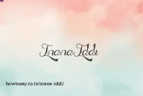 Inana Iddi