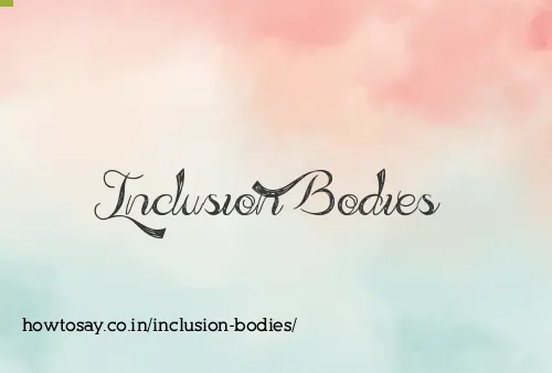 Inclusion Bodies