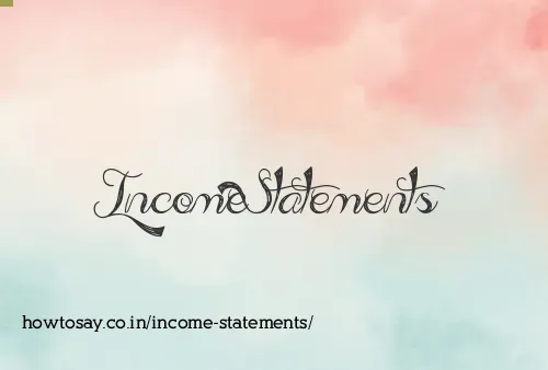 Income Statements