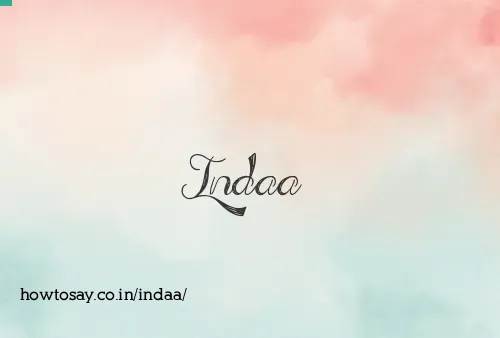 Indaa