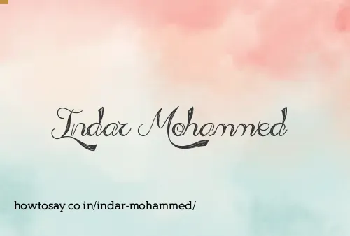 Indar Mohammed