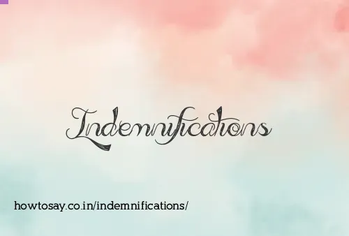 Indemnifications