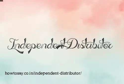 Independent Distributor