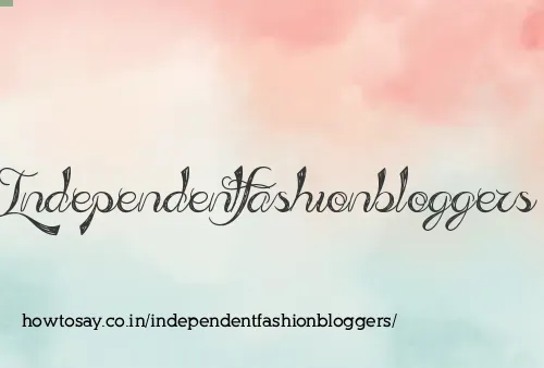 Independentfashionbloggers