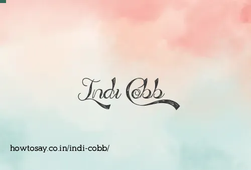 Indi Cobb