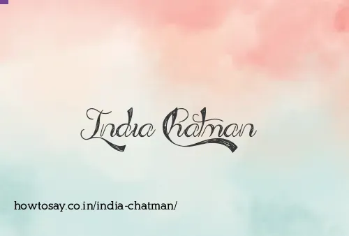 India Chatman