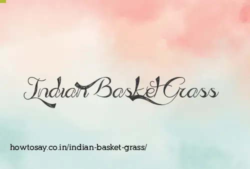 Indian Basket Grass