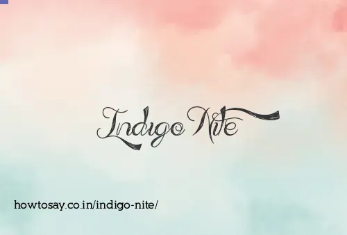 Indigo Nite