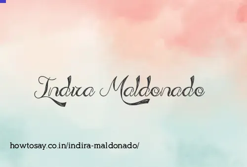Indira Maldonado
