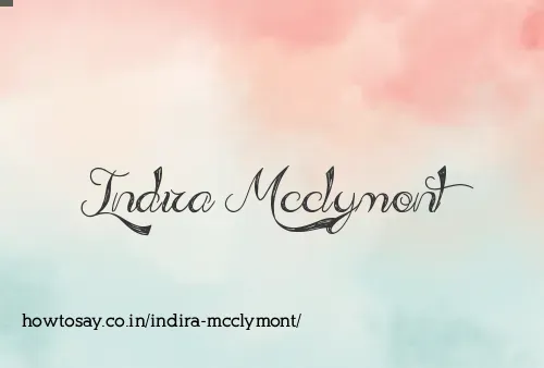 Indira Mcclymont