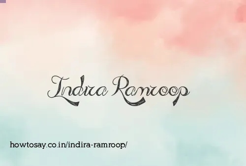 Indira Ramroop