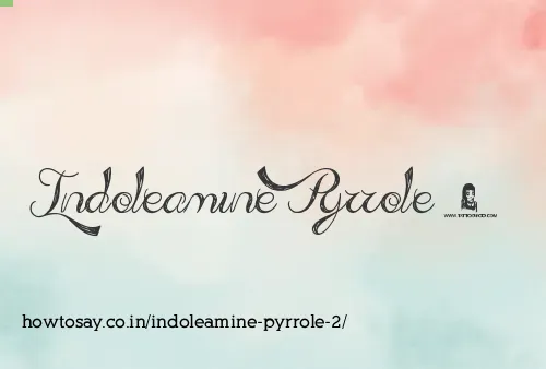 Indoleamine Pyrrole 2