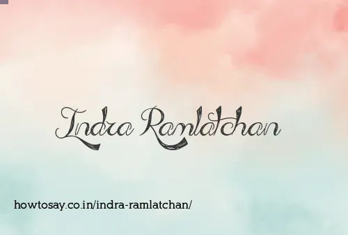 Indra Ramlatchan