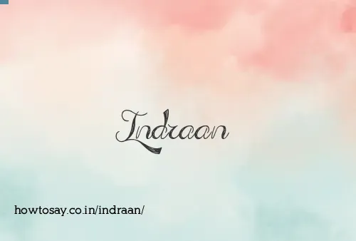 Indraan