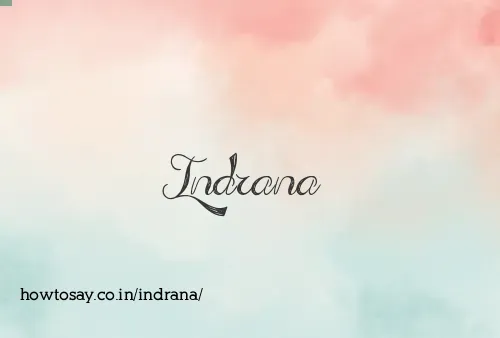 Indrana