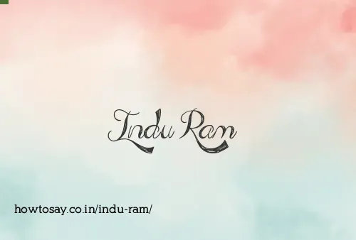 Indu Ram
