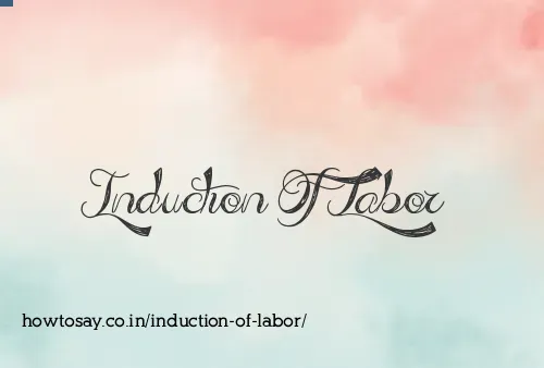 Induction Of Labor