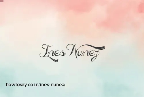Ines Nunez