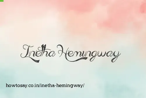 Inetha Hemingway