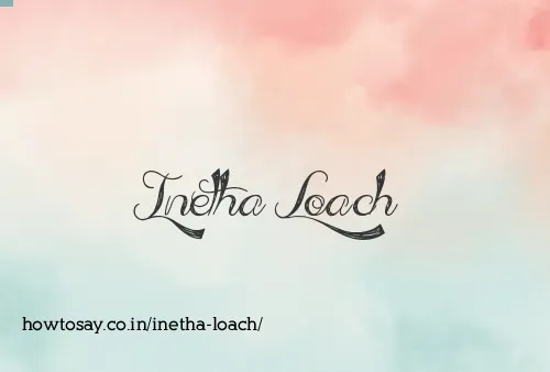 Inetha Loach