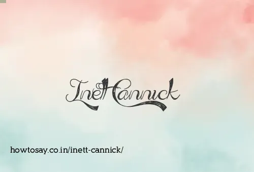 Inett Cannick