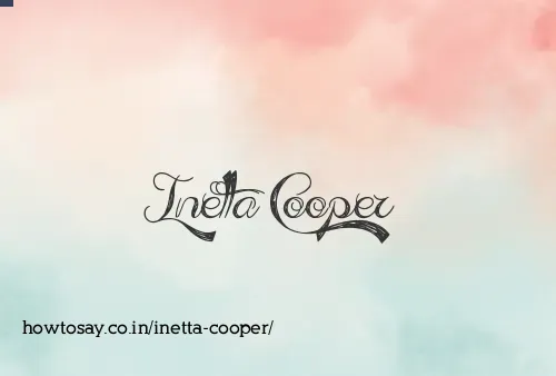 Inetta Cooper