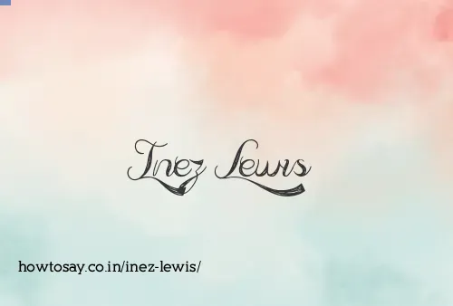 Inez Lewis